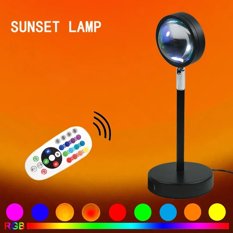Sunset Lamp Projection - Gün batımı ruh hali ışığı çoklu