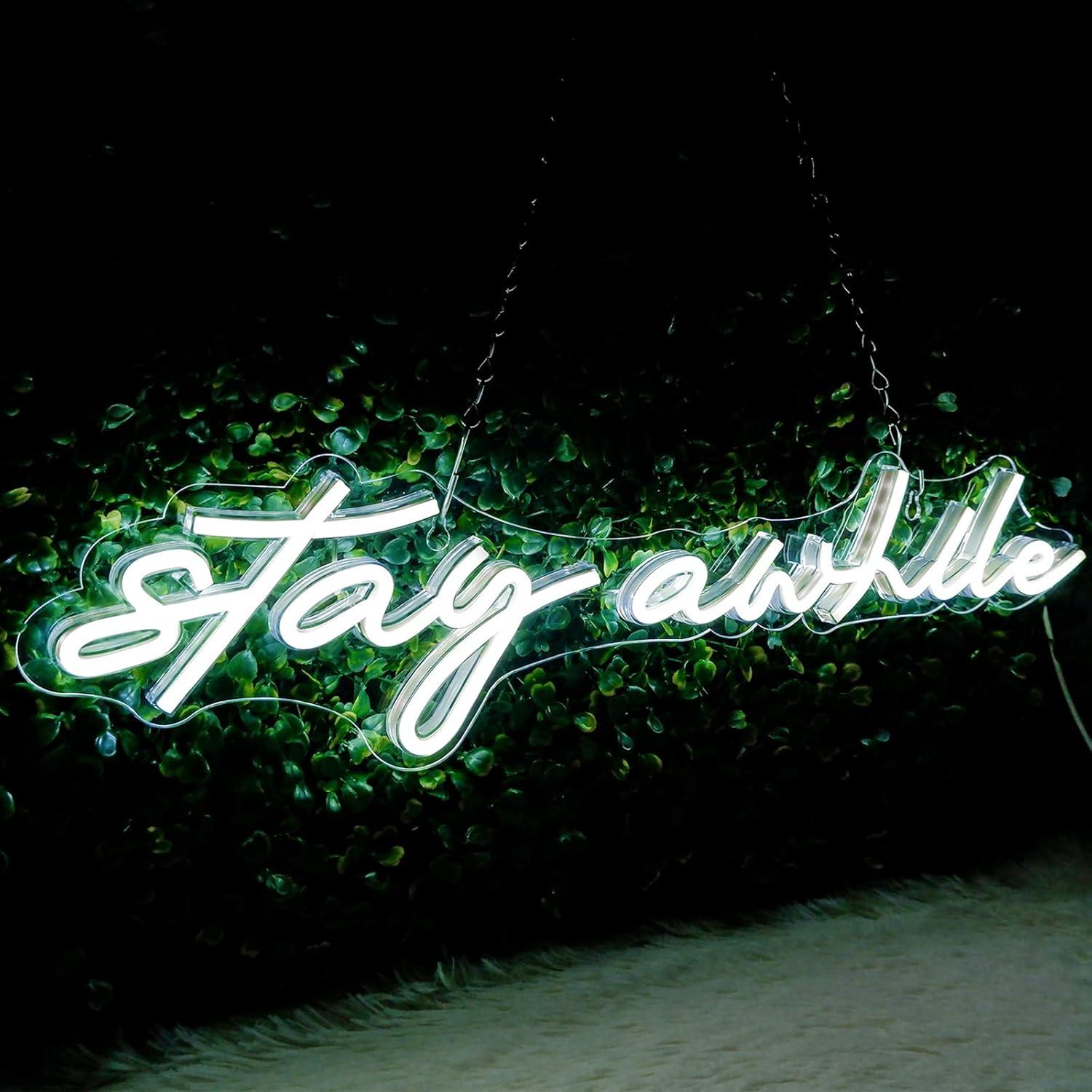 Lighting Decor For Home - Bir süre kalın Neon Tabelalar USB