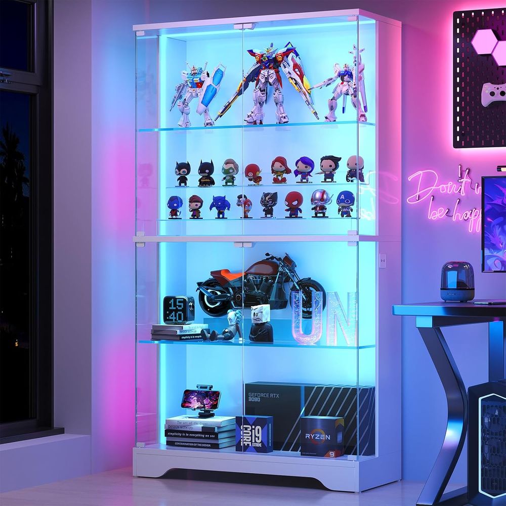 Lighting & Home Decor Studio - Hareket Sensörlü RGB Işıklı 4 Katlı