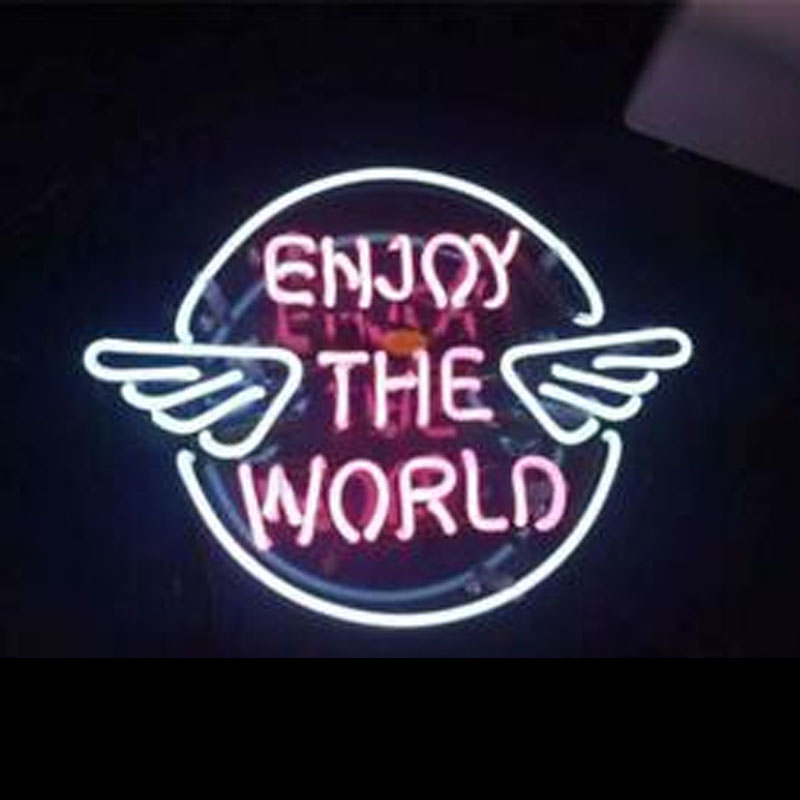 Lighting World Decor - Dünyayı Keyfini Çıkarın Neon Burcu Kanat