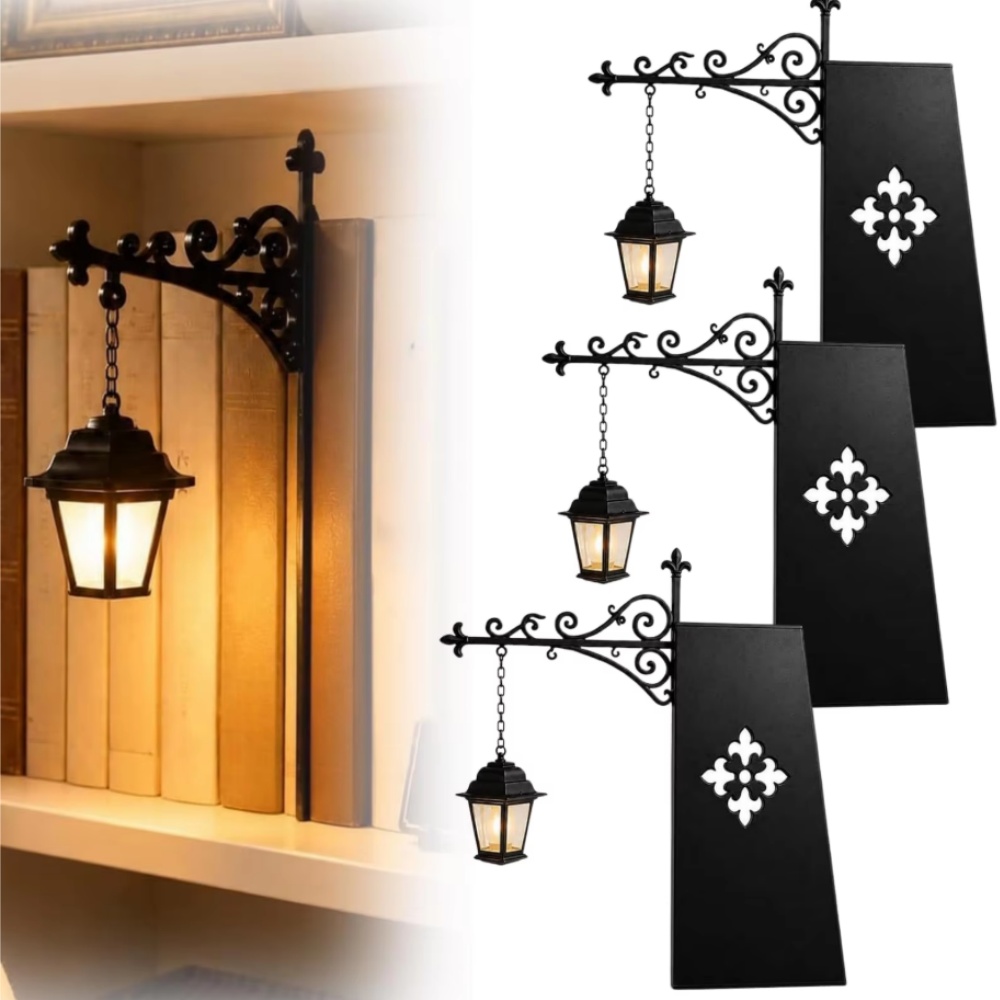 Lighting Decoration - Kütüphane Feneri Dekoratif Kitaplık Aydınlatması Retro