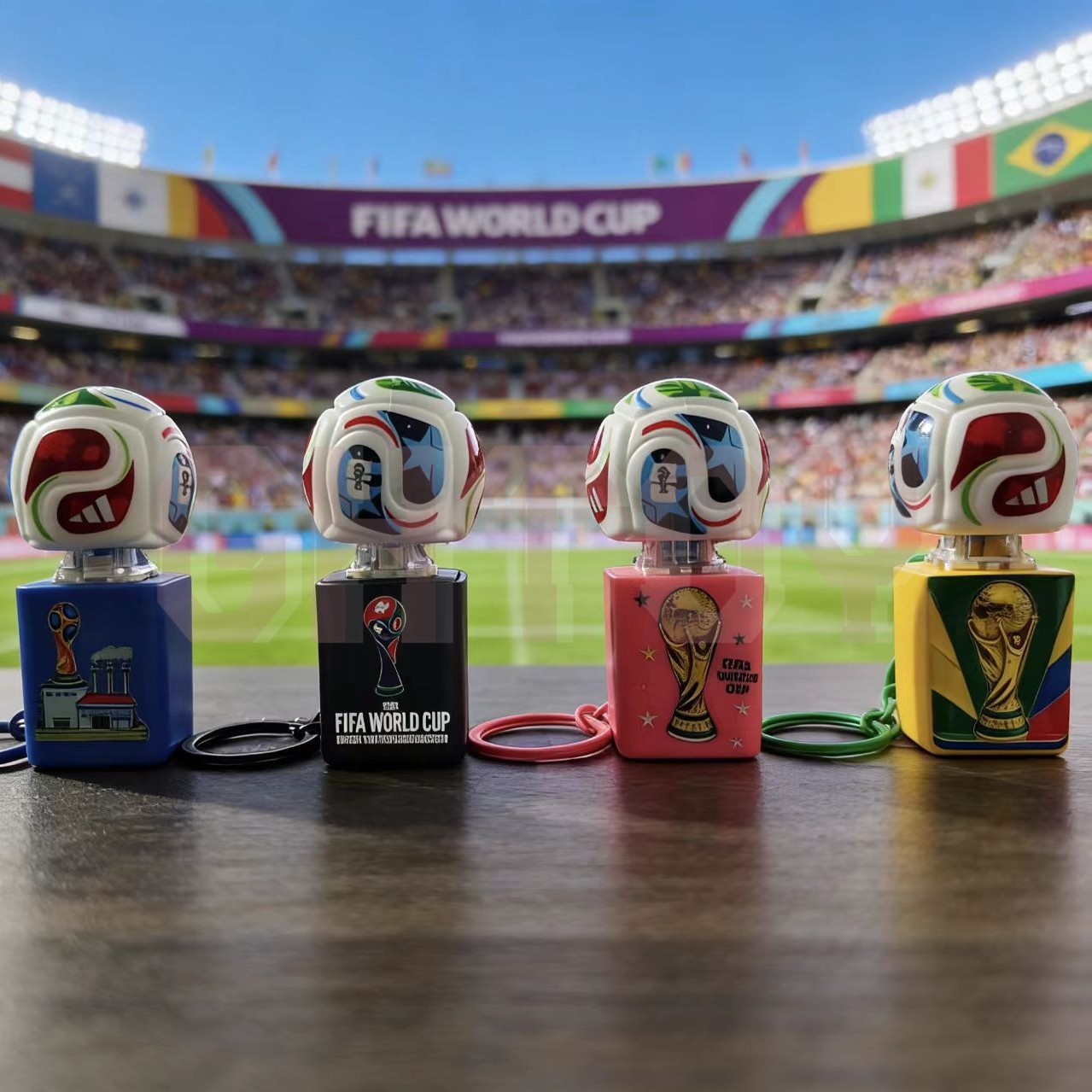 Pendant Light Shade - 2026 FIFA Işıklı Sesli Anahtarlık Futbol