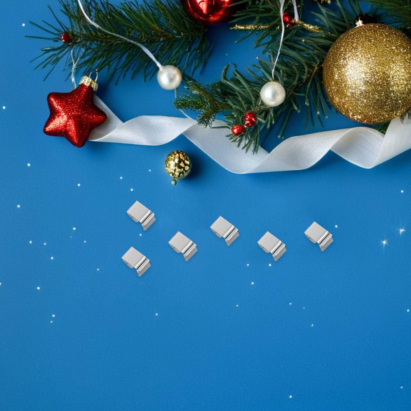 String Light Outdoor - 200 Adet Oluk Klipsleri Açık Hava