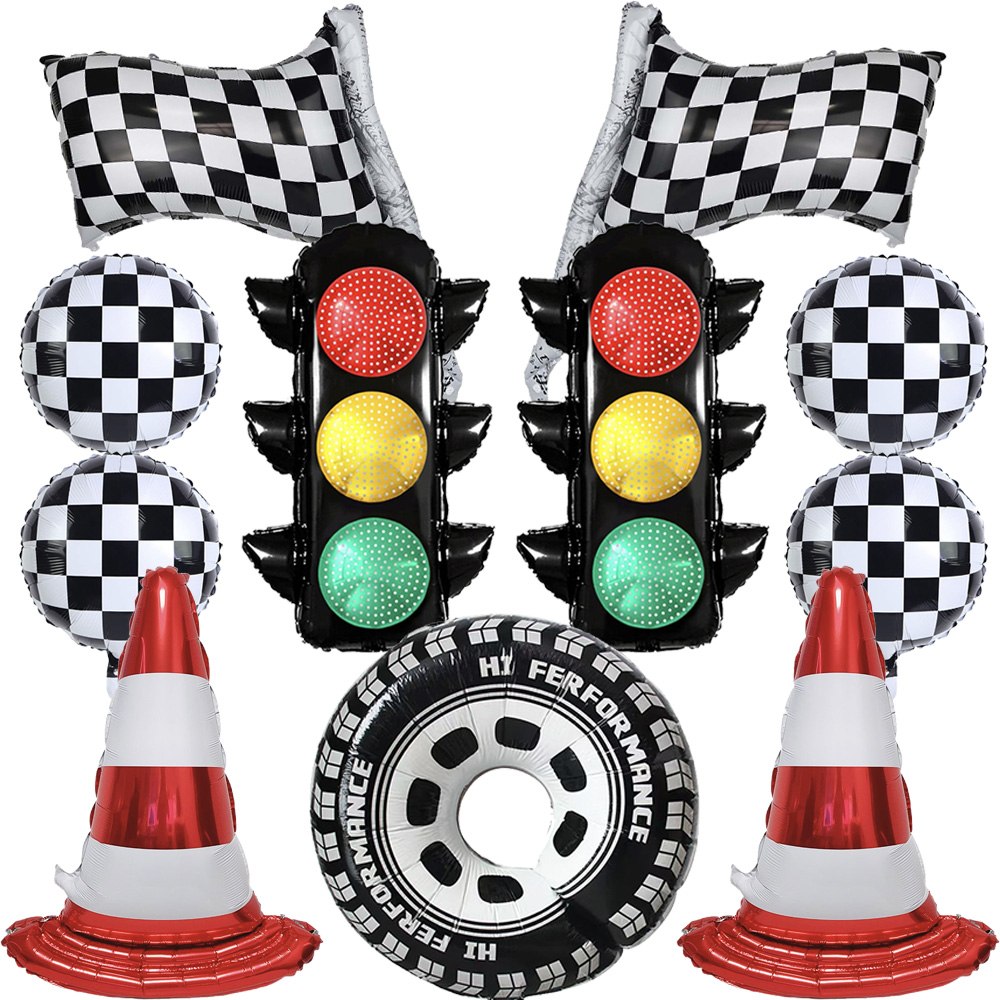 Lighting Mcqueen Birthday Decor - Yarış Arabası Doğum Günü Partisi Süslemeleri
