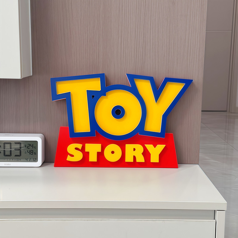 TOY STORY 3DLogo Tabela Çizgi  - Lighting Home Decor Products incelemesi ve fiyatı