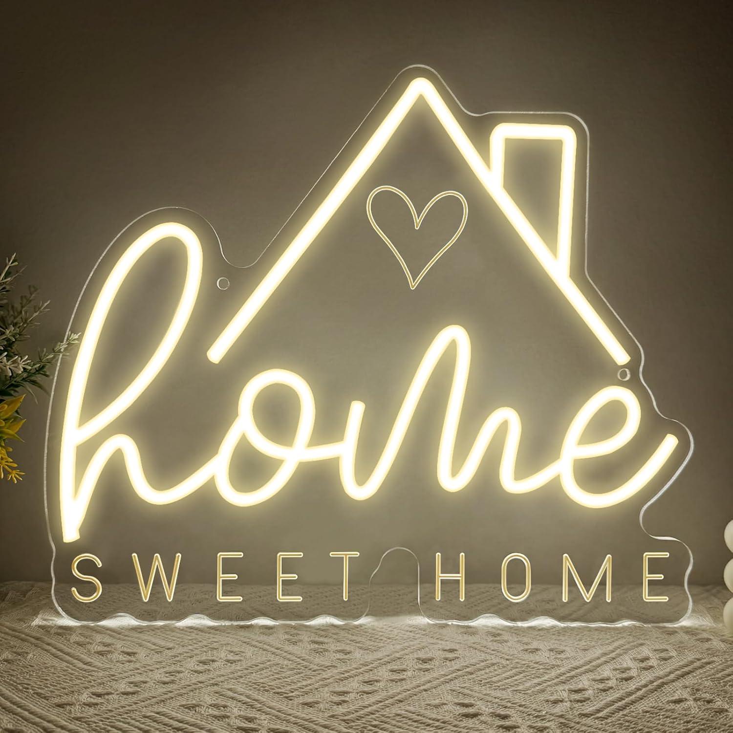 Tatlı Ev Neon Tabela USB Kısıl - Lighting Decor For Home incelemesi ve fiyatı