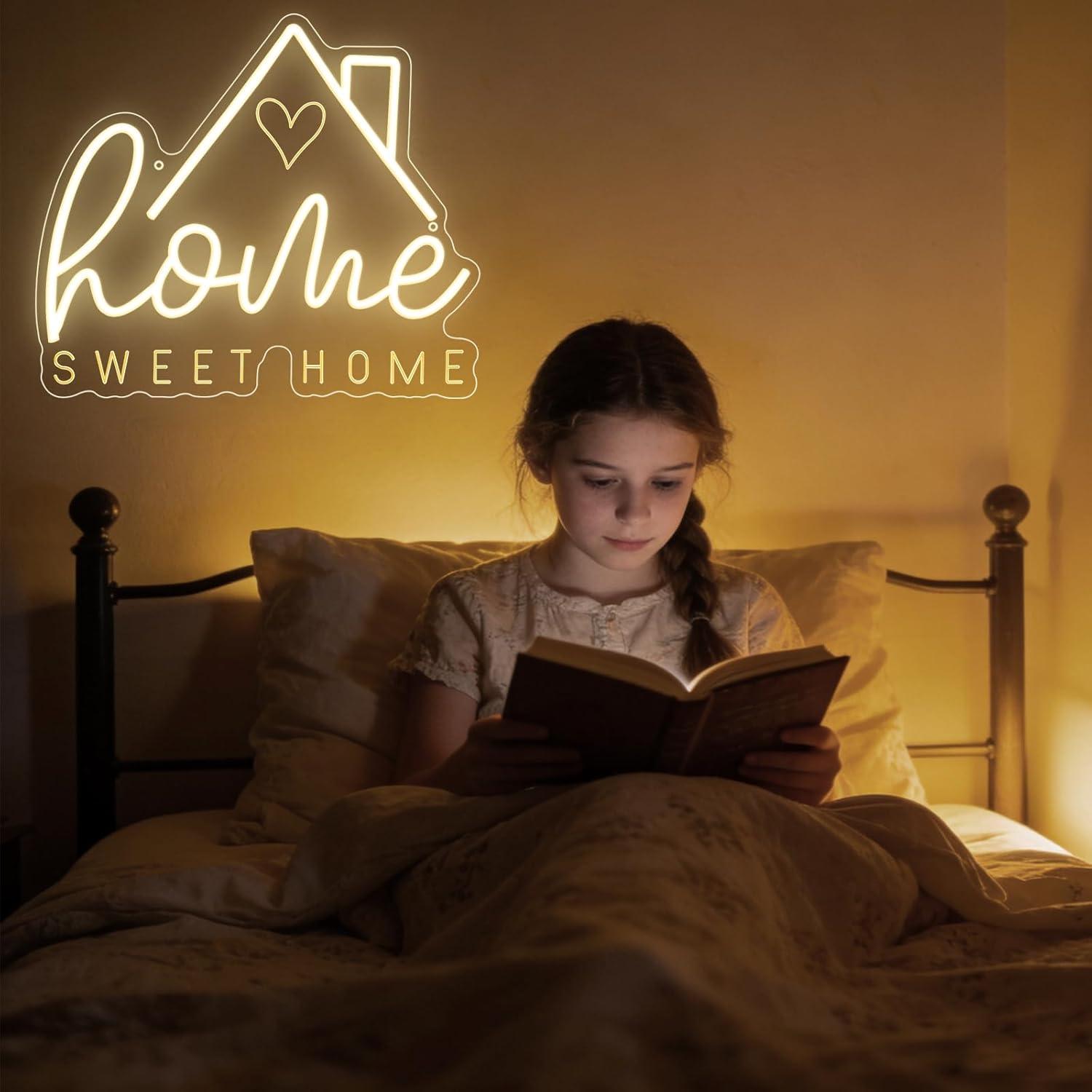 Tatlı Ev Neon Tabela USB Kısıl - Lighting Decor For Home incelemesi ve fiyatı