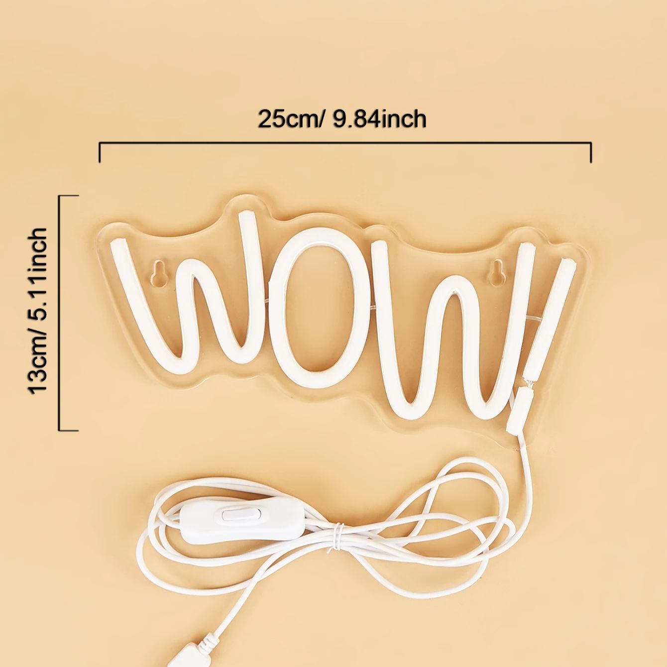 Chi-buy LED Neon WOW USB Güçlü - Lighting Decor Wow incelemesi ve fiyatı