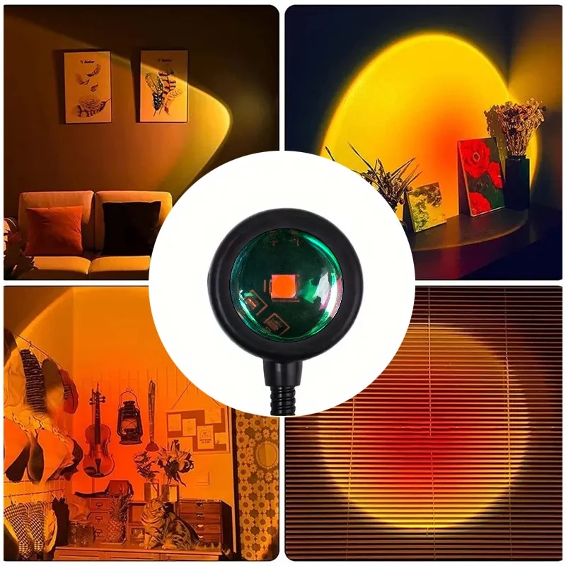 1 adet USB Gün Batımı Projeksi - Sunset Lamp Projection incelemesi ve fiyatı