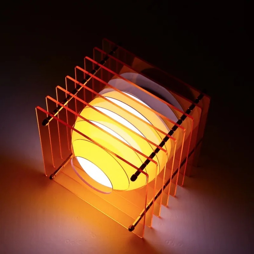 DIY Akrilik Bin Katmanlı Lamba - Lighting Decor For Home incelemesi ve fiyatı