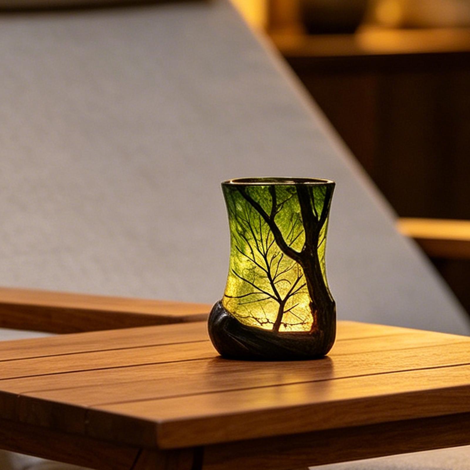 Başucu Masa Lambası Orman Gece - Lighting Decor For Bedroom incelemesi ve fiyatı