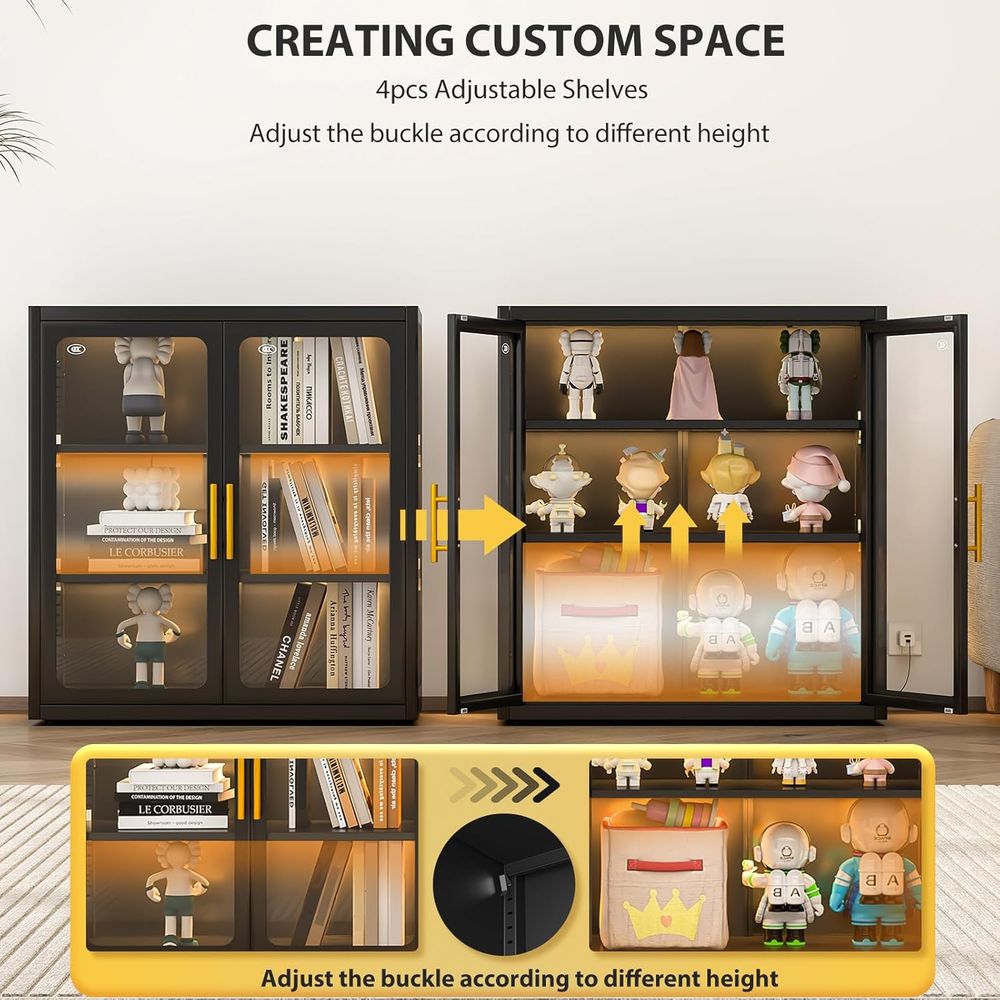 34 cm Yüksekliğinde Cam Kapılı - Lighting & Home Decor Studio incelemesi ve fiyatı