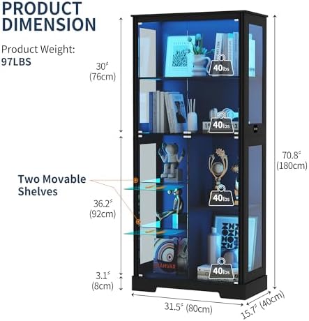 71'' 5 Katlı ve 3 Renkli Işıkl - Lighting & Home Decor Studio incelemesi ve fiyatı