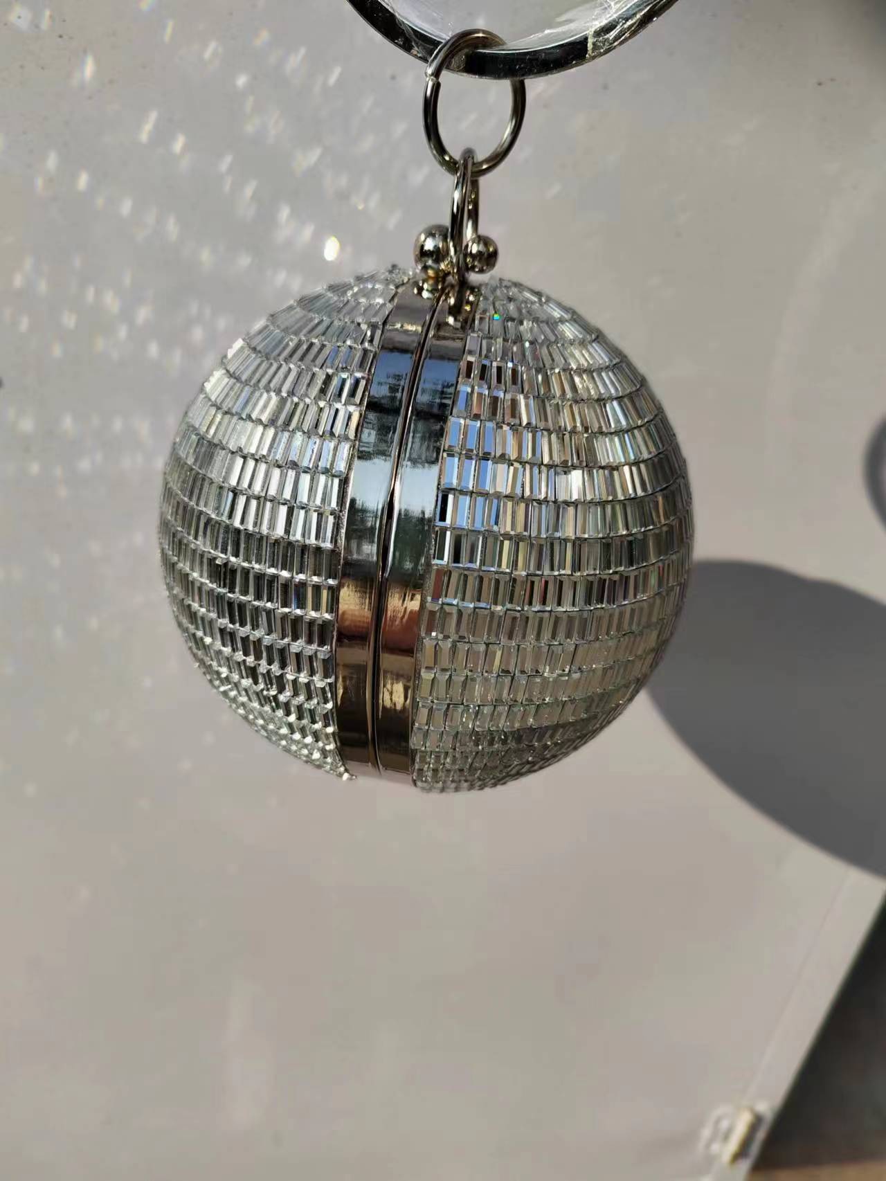 2025 High End Çanta Gümüş Disk - Disco Ball Mirror incelemesi ve fiyatı