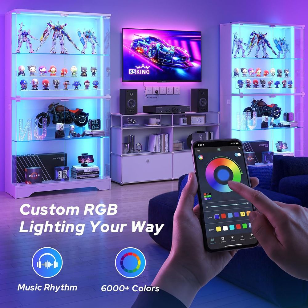 Hareket Sensörlü RGB Işıklı 4  - Lighting & Home Decor Studio incelemesi ve fiyatı