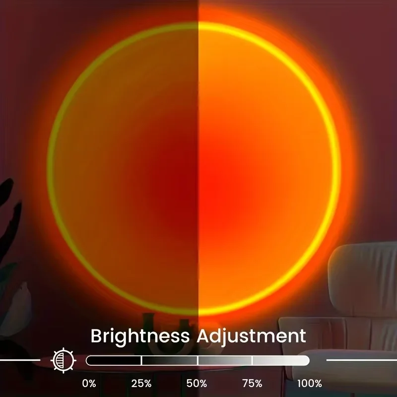 1 adet Canlı Gün Batımı Projek - Sunset Lamp Projection incelemesi ve fiyatı