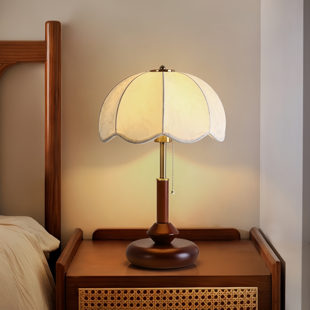 Vintage Taraklı Kubbe Masa Lam - Lighting Decor For Bedroom incelemesi ve fiyatı