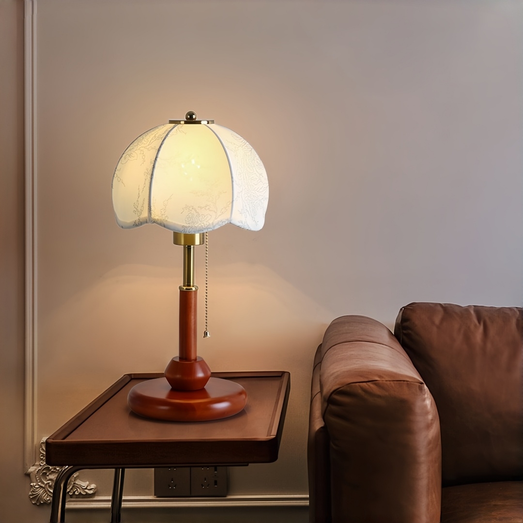 Vintage Taraklı Kubbe Masa Lam - Lighting Decor For Bedroom incelemesi ve fiyatı