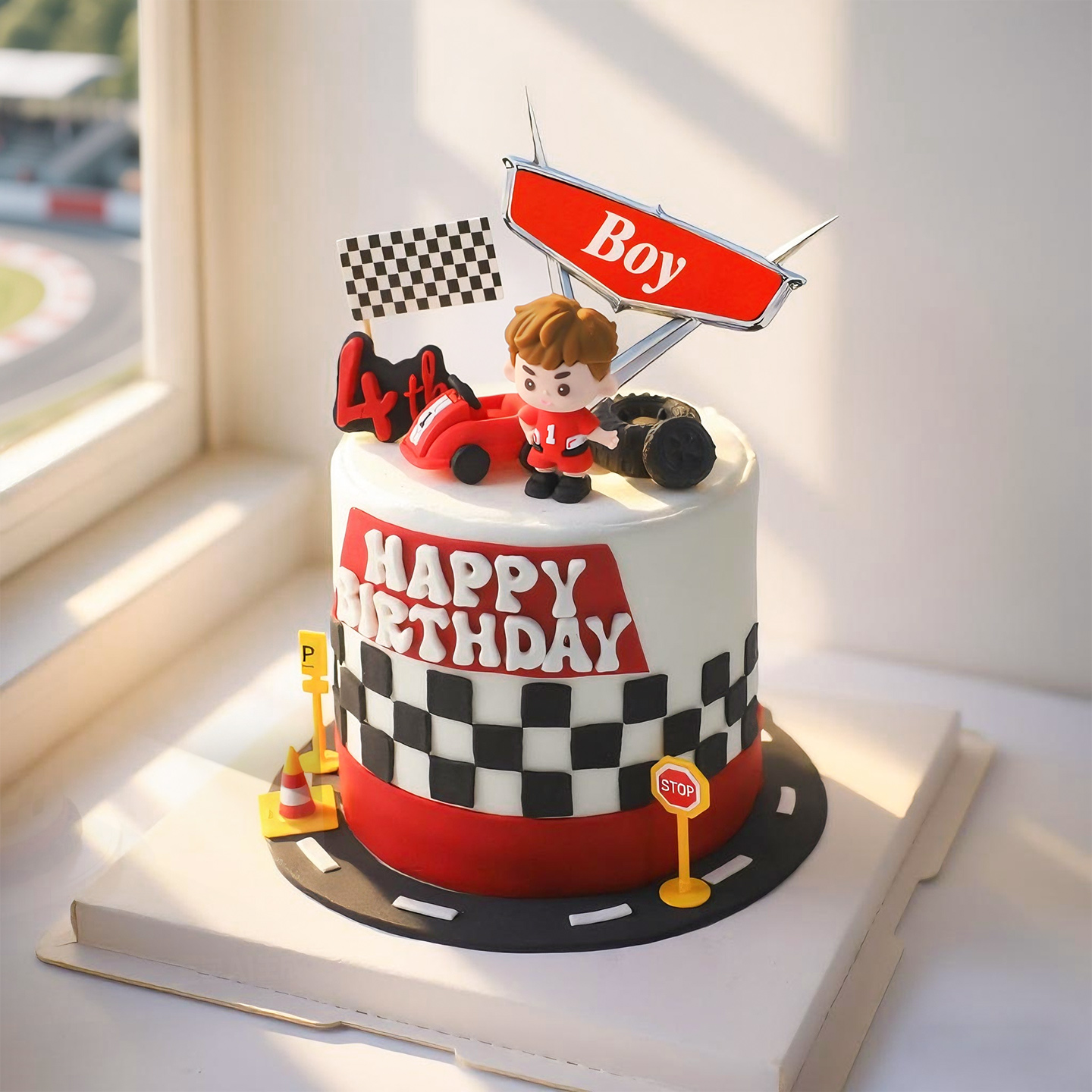 Çizgi Film Çocuk Yarış Arabası - Lighting Mcqueen Birthday Decor incelemesi ve fiyatı