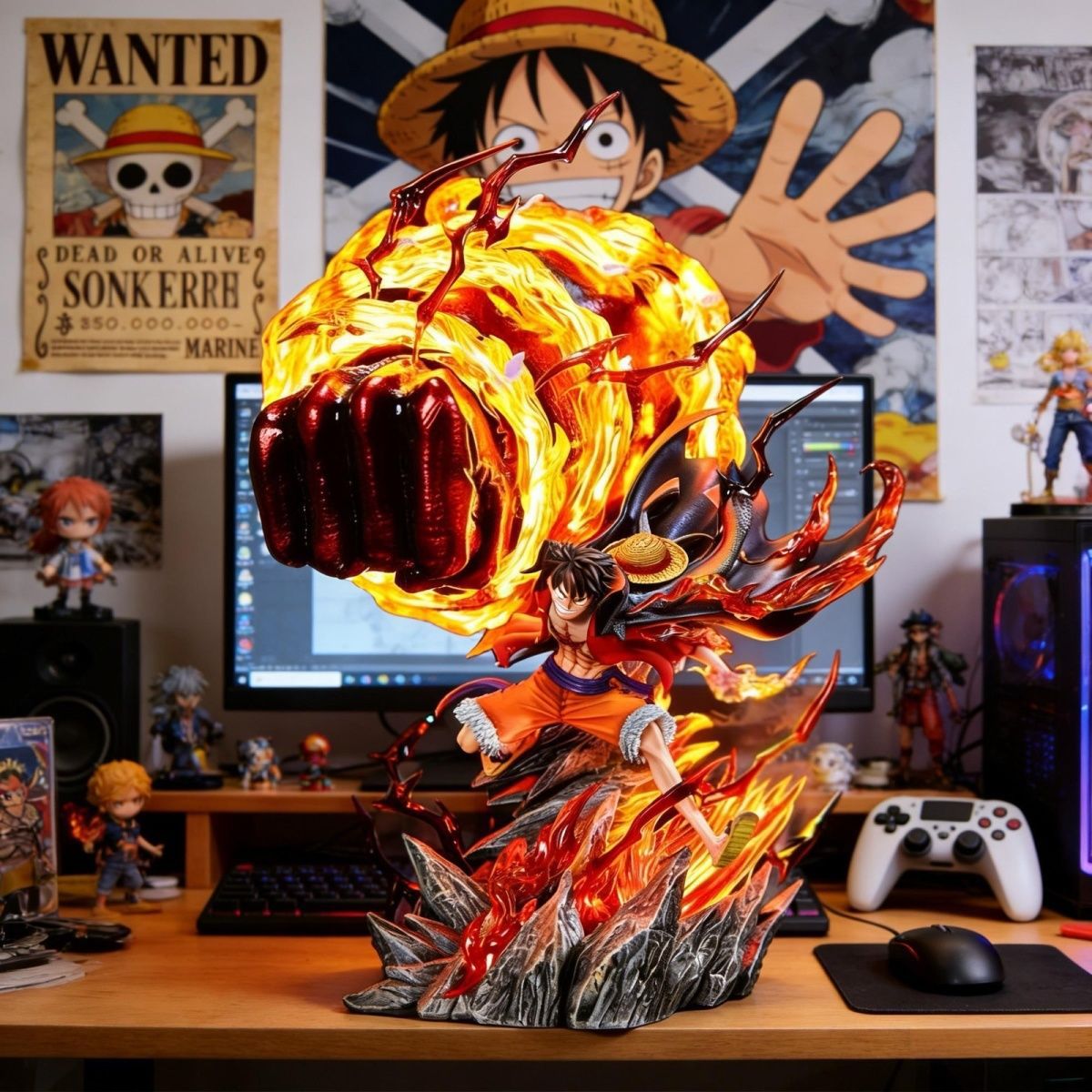 LZ Karmik Ateş Luffy 35CM Işık - Lighting Home Decor Products incelemesi ve fiyatı
