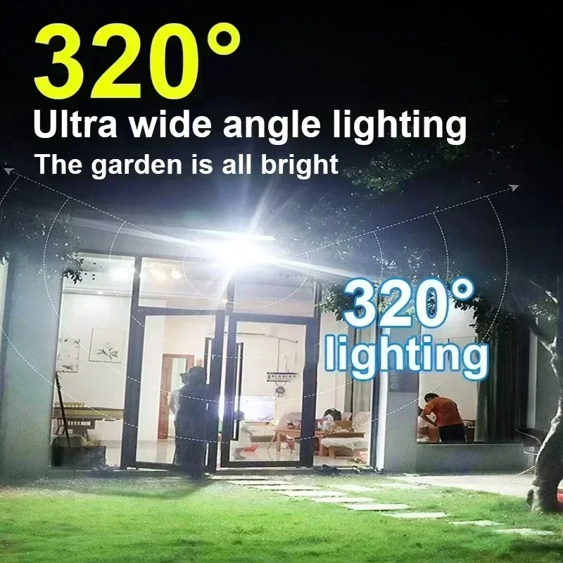 12000LM Güçlü Güneş Enerjili D - String Light Outdoor incelemesi ve fiyatı