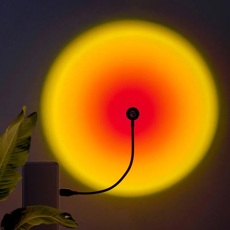 1-4 adet gün batımı lambası LE - Sunset Lamp Projection incelemesi ve fiyatı