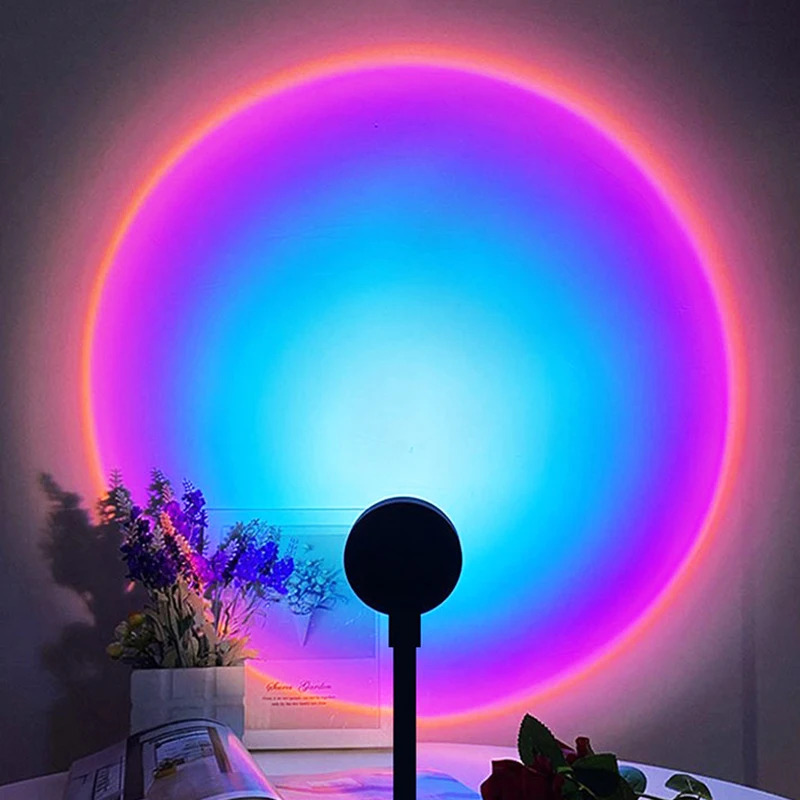 1-4 adet gün batımı lambası LE - Sunset Lamp Projection incelemesi ve fiyatı