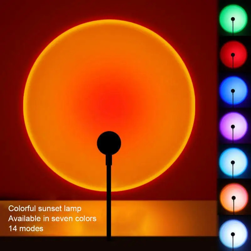 1-4 adet gün batımı lambası LE - Sunset Lamp Projection incelemesi ve fiyatı