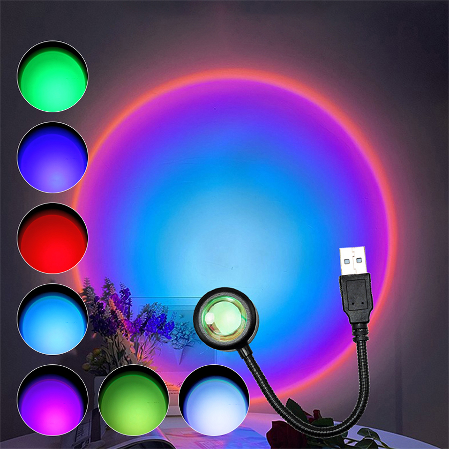 USB LED Gün Batımı Lambası Pro - Sunset Lamp Projection incelemesi ve fiyatı
