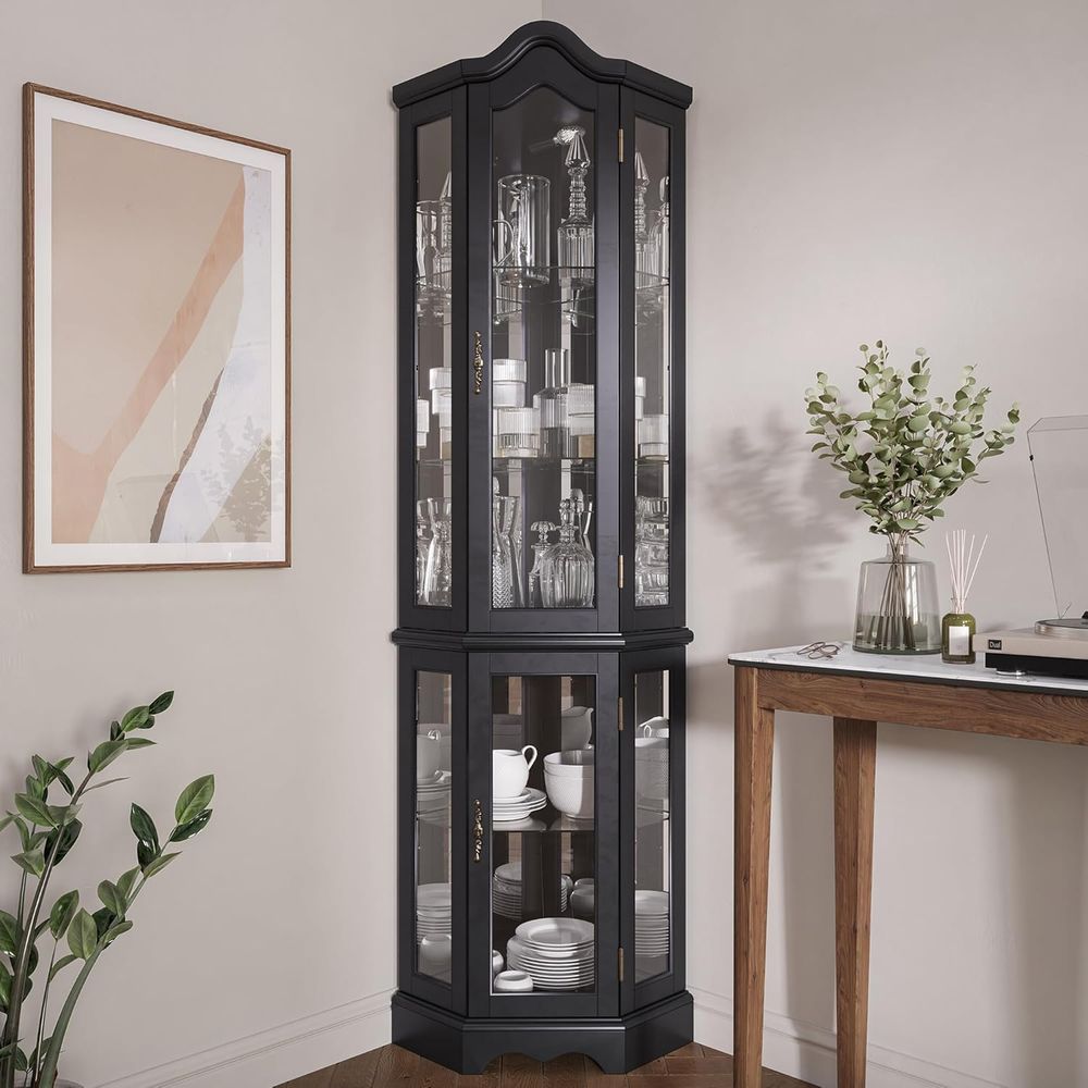 Işıklı 3 Taraflı Camlı Vitrin  - Lighting & Home Decor Studio incelemesi ve fiyatı