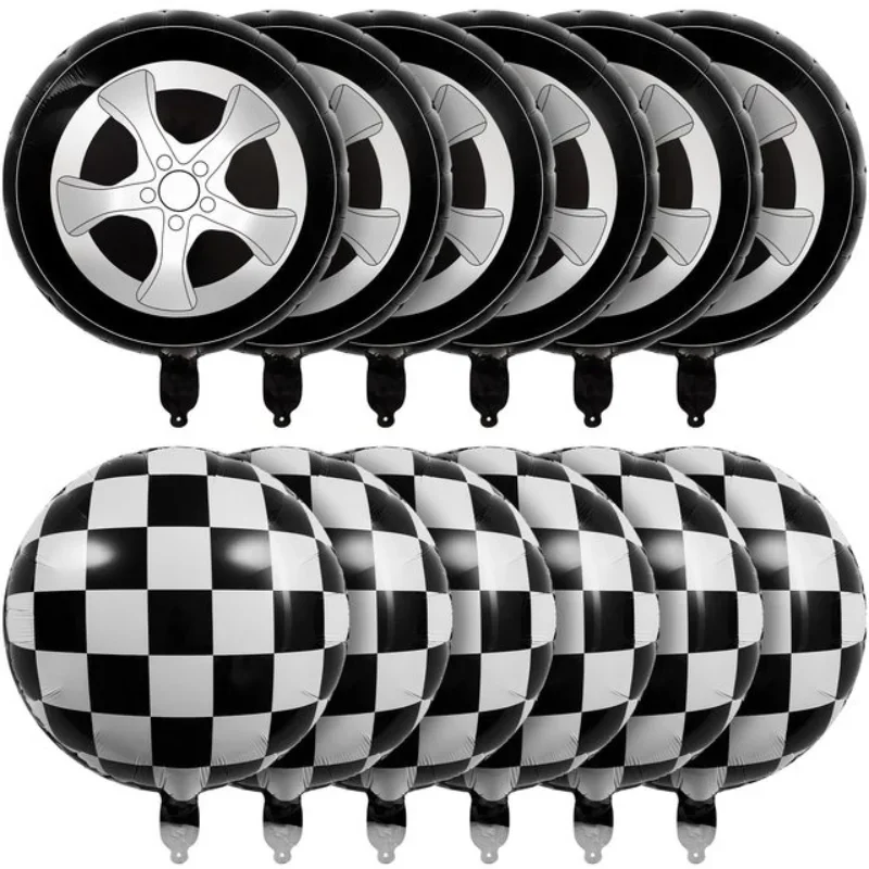 12 adet/takım 18 inç Yarış Las - Lighting Mcqueen Birthday Decor incelemesi ve fiyatı