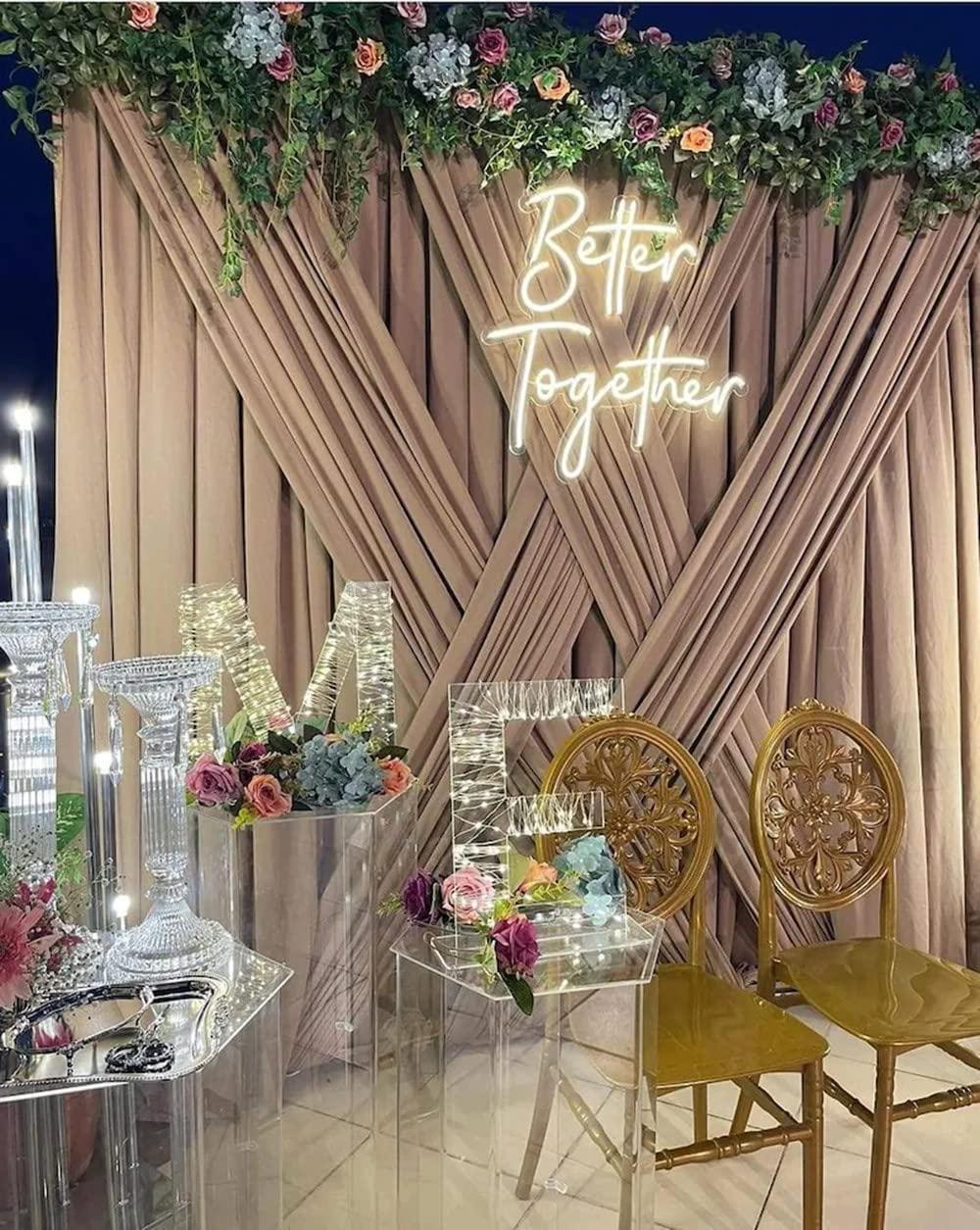 Birlikte Daha İyi Neon Burcu U - Wedding Lighting And Decor incelemesi ve fiyatı