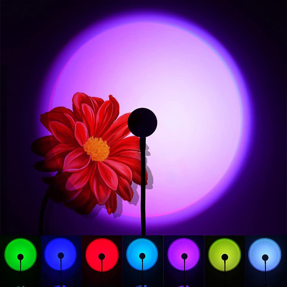 1x USB Gün Batımı Lambası LED  - Sunset Lamp Projection incelemesi ve fiyatı