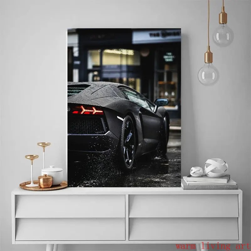 Dünya lüks spor araba siyah Be - Lighting World Decor incelemesi ve fiyatı