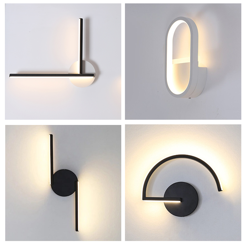 Modern İskandinav LED Duvar La - Lighting Decor For Bedroom incelemesi ve fiyatı