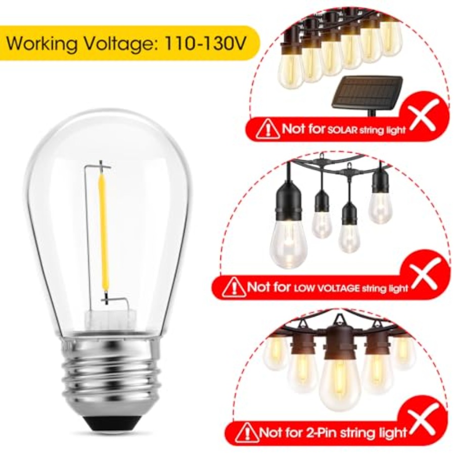 Dış Mekan Dize Işıkları için 3 - String Light Outdoor incelemesi ve fiyatı
