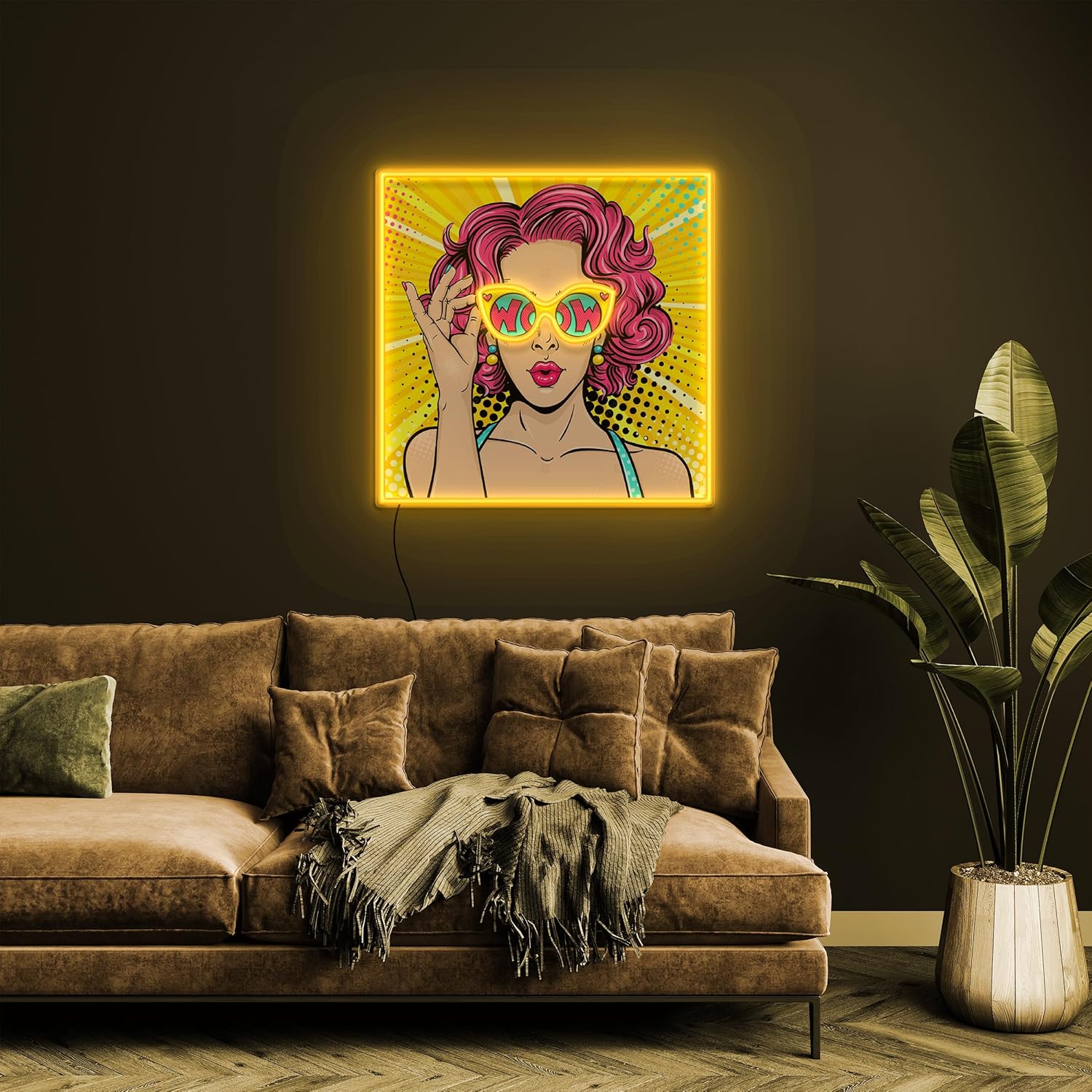 Wow Lady Uv Pop Neon Tabela Ko - Lighting Decor Wow incelemesi ve fiyatı