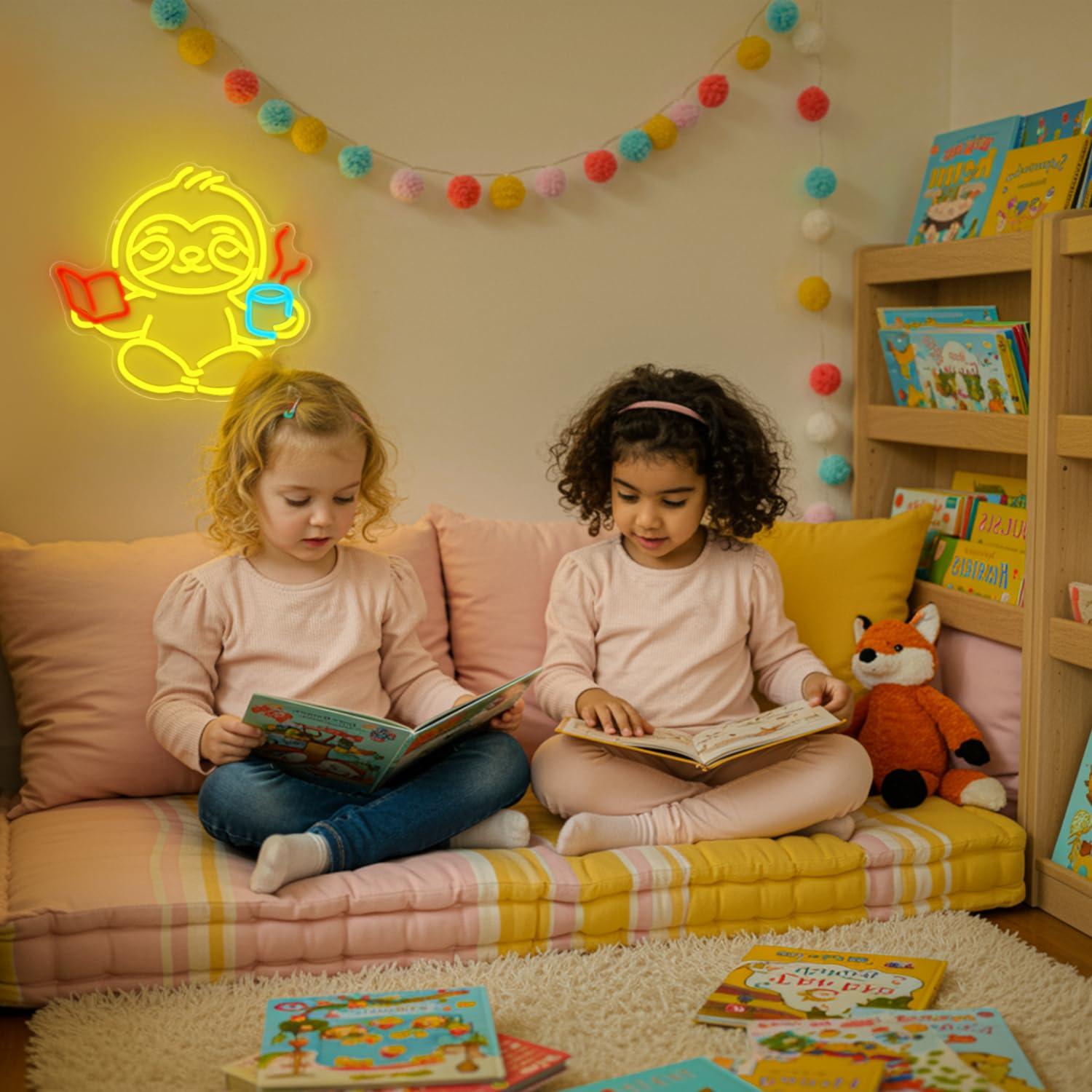Tembel Hayvan Neon Tabela USB  - Lighting Decor For Home incelemesi ve fiyatı
