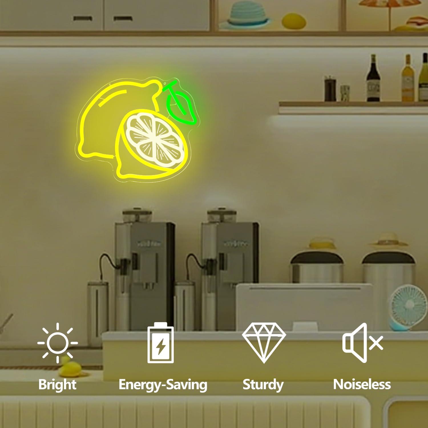 Limon Neon Tabela Kısılabilir  - Lighting Decor For Home incelemesi ve fiyatı