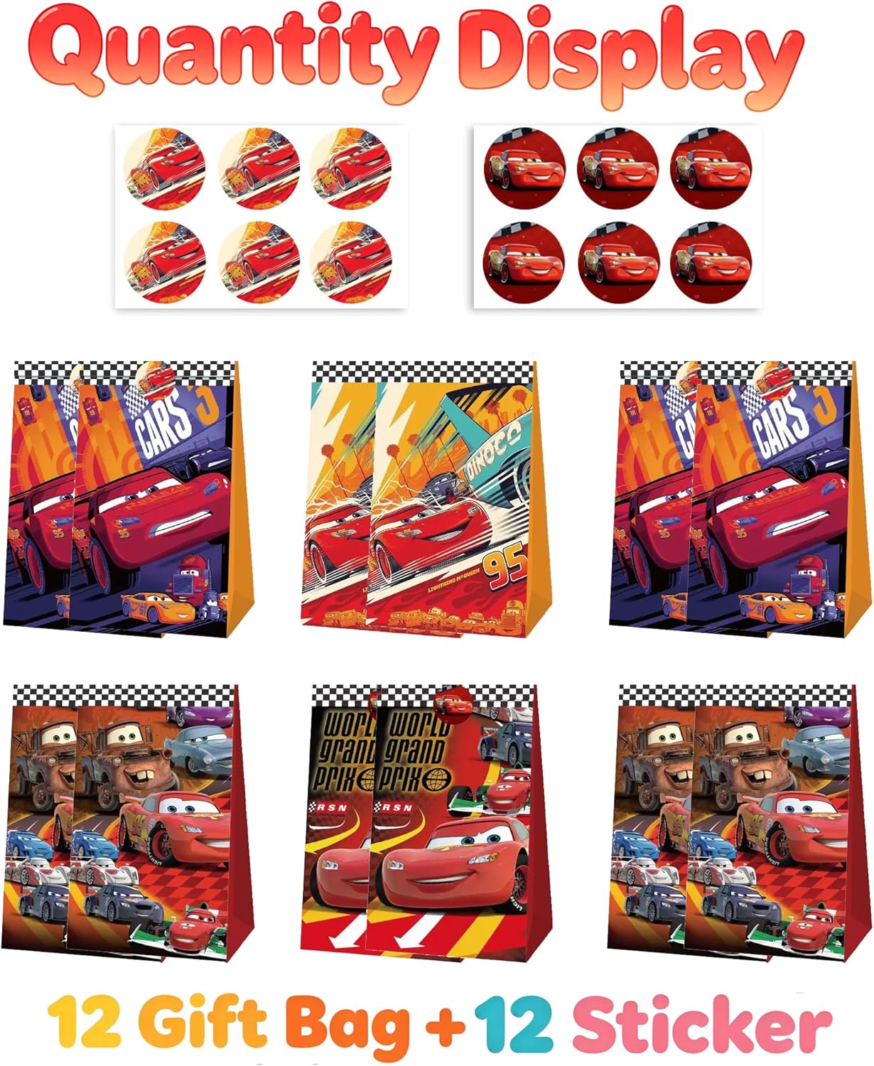 Sevimli Arabalar Parti Hediye  - Lighting Mcqueen Birthday Decor incelemesi ve fiyatı