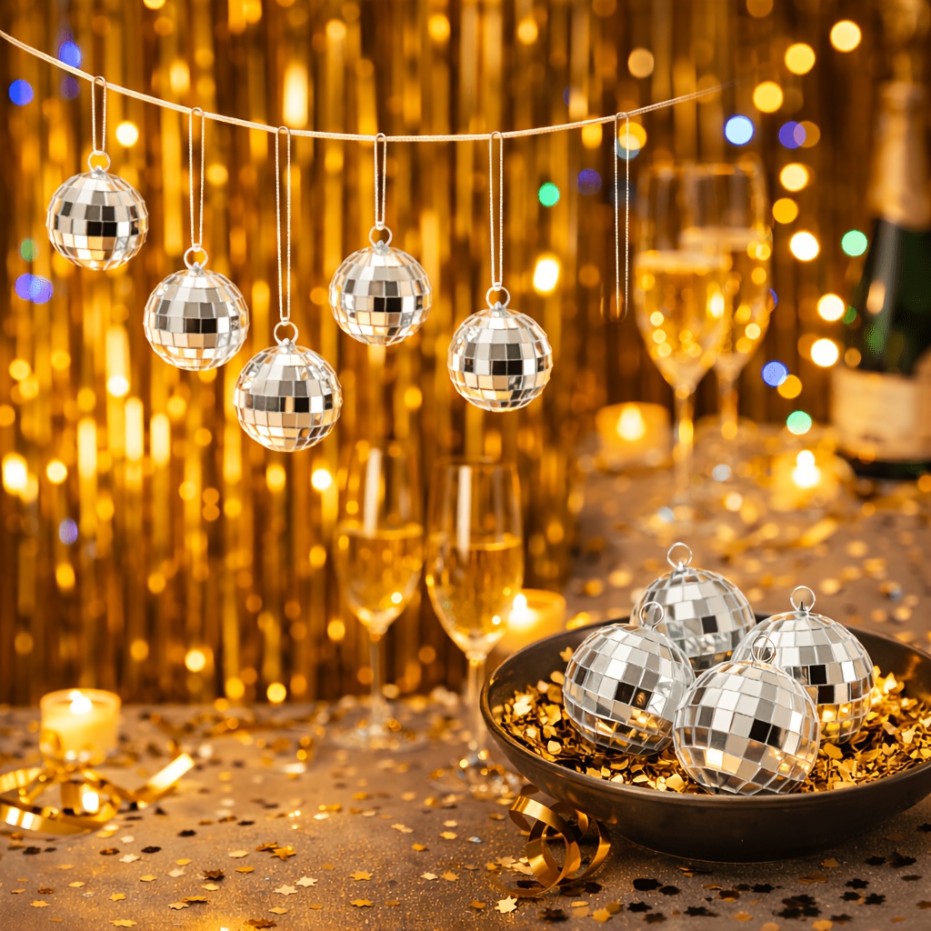 12 adet Mini Disko Ayna Toplar - Disco Ball Mirror incelemesi ve fiyatı