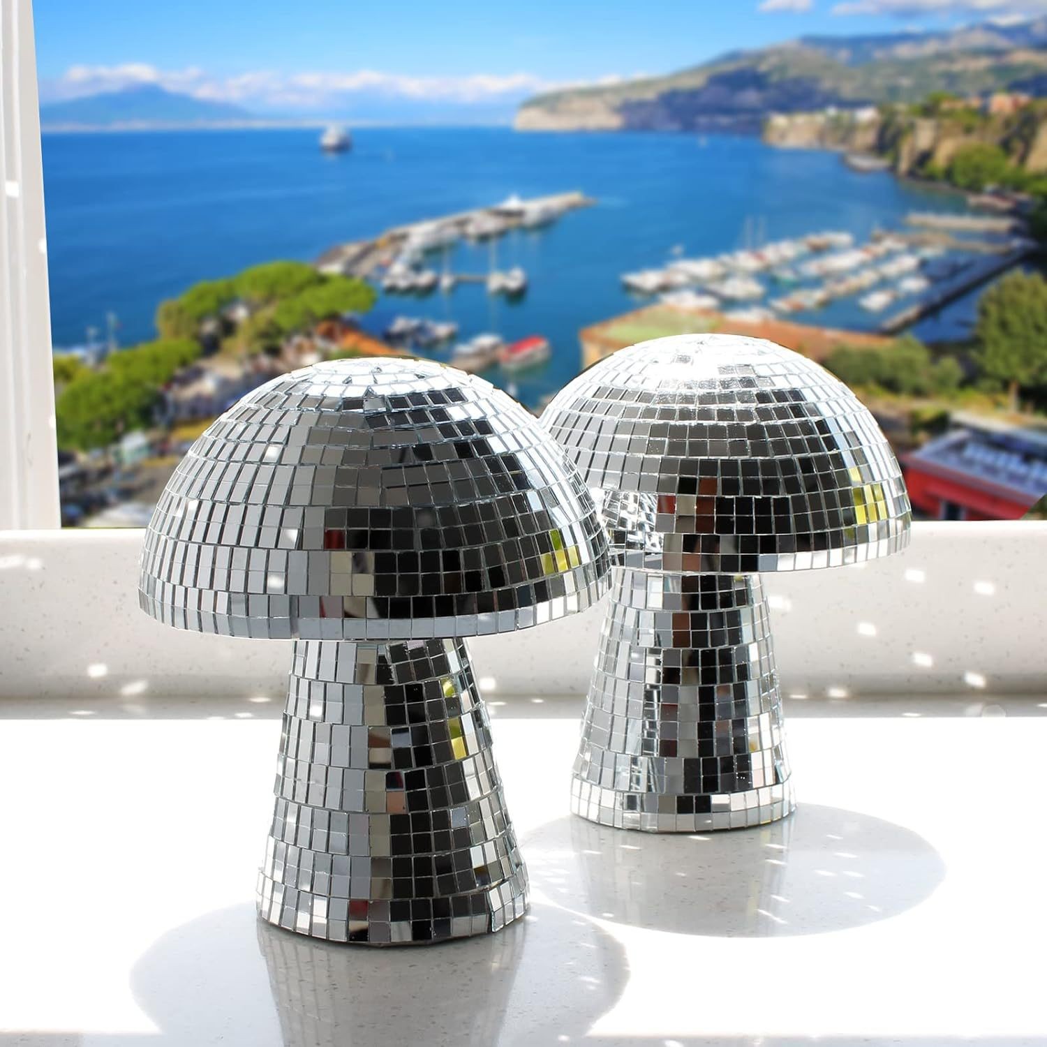 Mantar Disko Topu Aynalı Cam K - Disco Ball Mirror incelemesi ve fiyatı