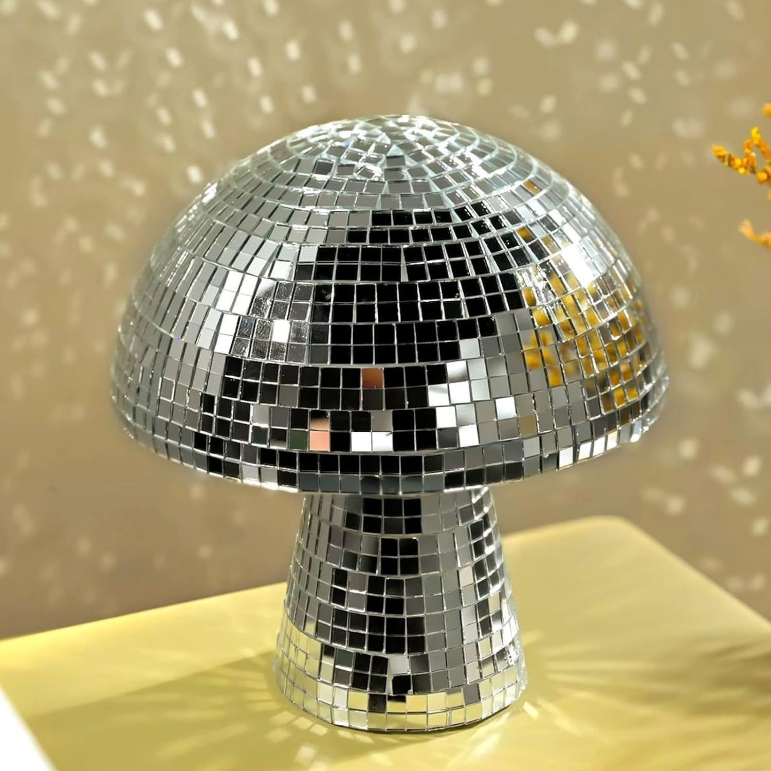 Mantar Disko Topu Aynalı Cam K - Disco Ball Mirror incelemesi ve fiyatı