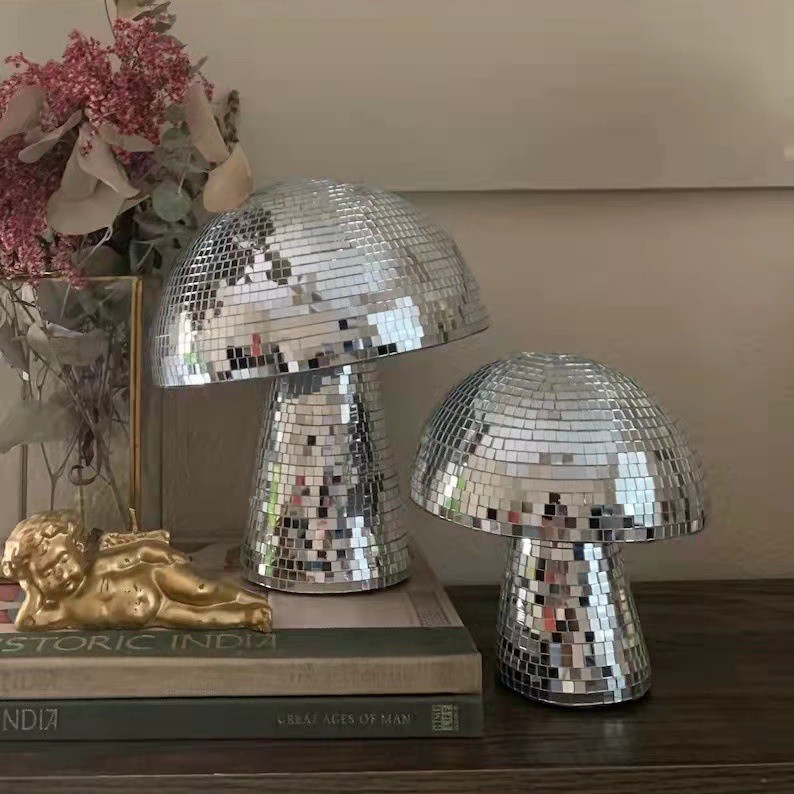 Mantar Disko Topu Aynalı Cam K - Disco Ball Mirror incelemesi ve fiyatı