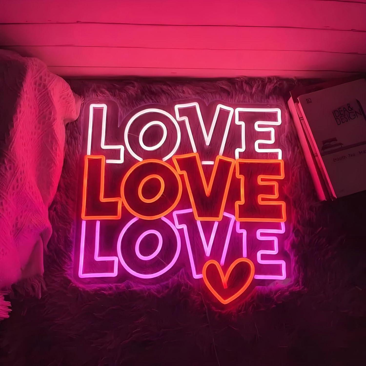 Aşk Neon Tabela USB Kısılabili - Wedding Lighting And Decor incelemesi ve fiyatı
