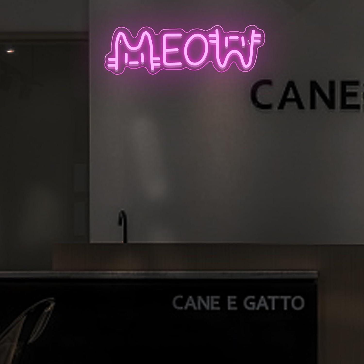 Miyav Neon Tabela Kedi USB Güç - Lighting Decor For Home incelemesi ve fiyatı