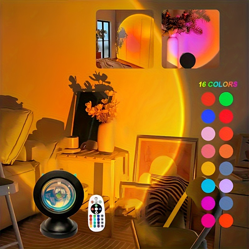 1 adet Canlı Gün Batımı Projek - Sunset Lamp Projection incelemesi ve fiyatı