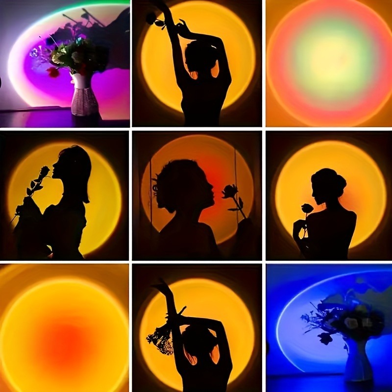 1 adet Canlı Gün Batımı Projek - Sunset Lamp Projection incelemesi ve fiyatı