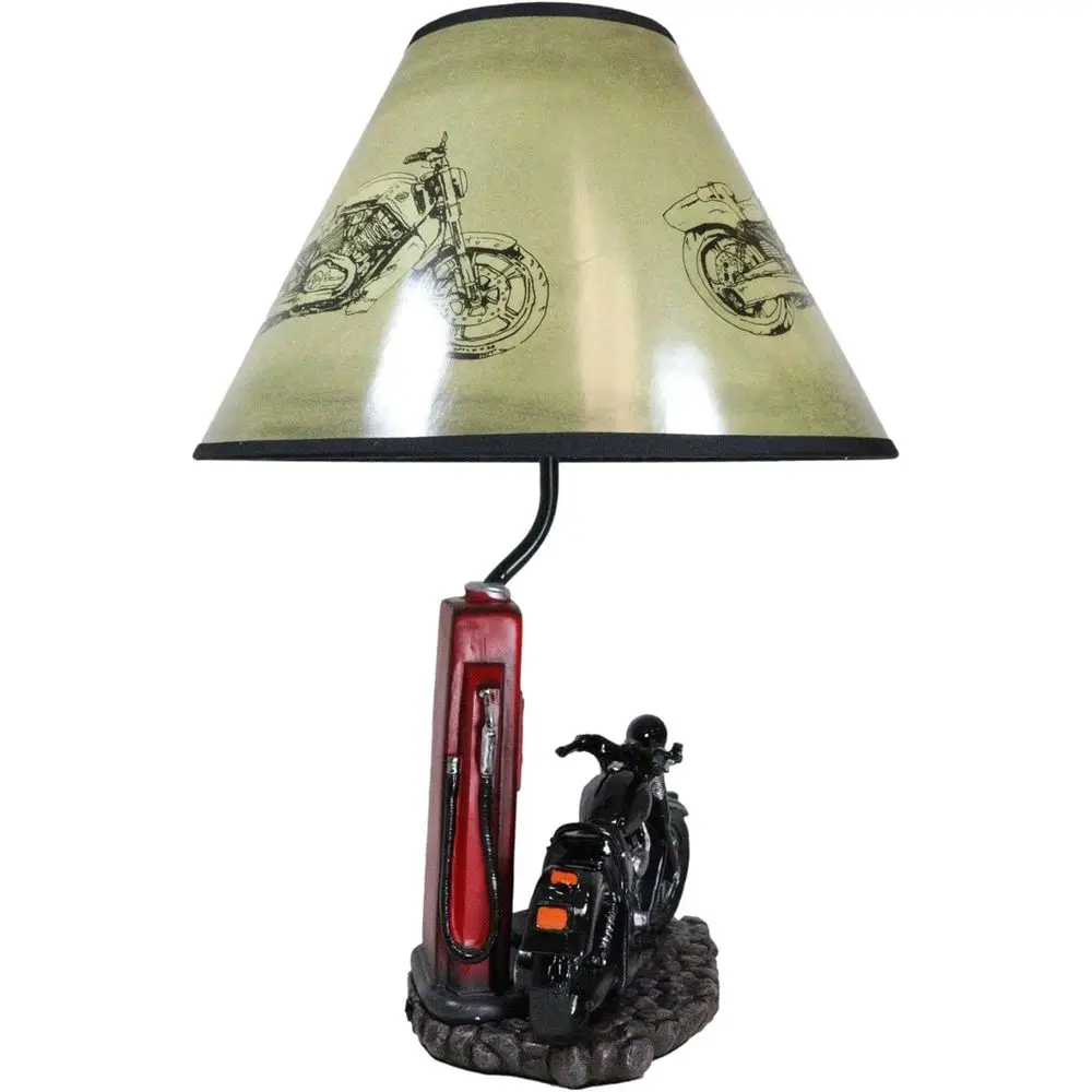 Vintage Retro Siyah Motosiklet - Lighting Decor For Home incelemesi ve fiyatı