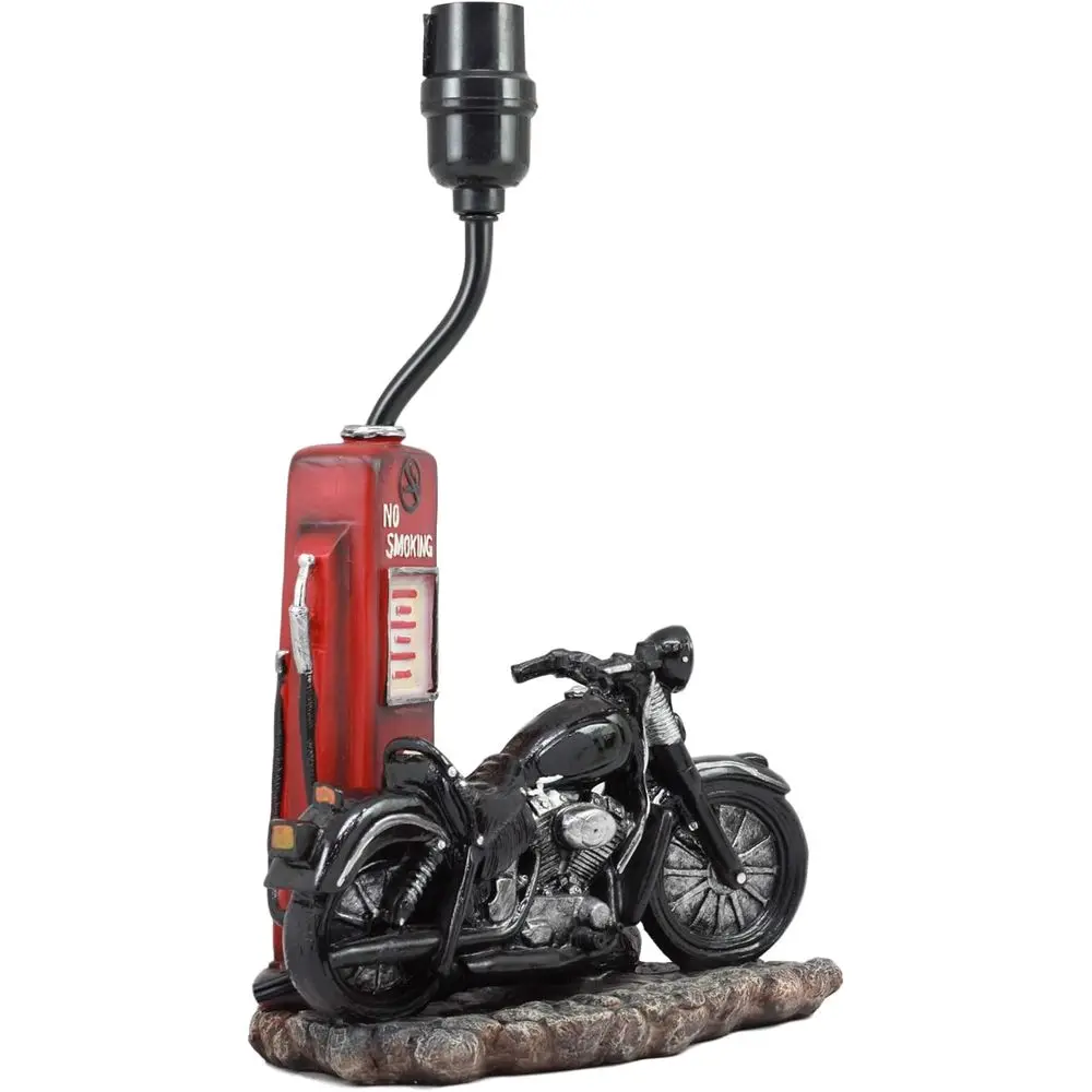 Vintage Retro Siyah Motosiklet - Lighting Decor For Home incelemesi ve fiyatı